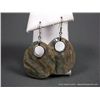 Image 1 : Sterling Silver Mother of Pearl and Oyster Earring Weight: 13.4 Grams Retail: $198.00