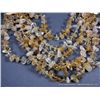 Image 3 : Multi-Strand Yellow Glass Beaded Necklace w/ 2 Stones Weight: 274.2 Grams Retail: $195.00