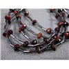 Image 2 : Multi-Strand Dark Brown Beaded Bracelet w/ Sterling Silver Clasp Weight: 13.6 Grams Retail: 449.00