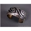 Image 1 : Sterling Silver Bracelet Sand Cast Design-Marked Thomas Singer Weight: 48.8 Grams Retail: $595.00