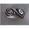 Image 2 : Sterling Silver Bracelet Sand Cast Design-Marked Thomas Singer Weight: 48.8 Grams Retail: $595.00