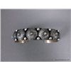 Image 2 : Sterling Silver Stamped Southwest Style Bracelet- Marked Arrow D Weight: 45.4 Grams Retail: $495.00