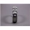 Image 3 : Sterling Silver Stamped Southwest Style Bracelet- Marked Arrow D Weight: 45.4 Grams Retail: $495.00