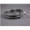 Image 3 : Sterling Silver Braided Cable Bracelet Weight: 138 Grams Retail: $1,200.00