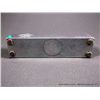 Image 6 : Stamped Southwest Aluminum Business Card Holder w/ Turquoise-Marked Ortiz 1997 Weight: 58.6 Grams