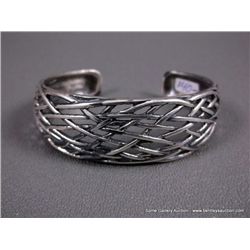 Sterling Silver Wire Mesh Type Bracelet Weight: 26.6 Grams Retail: $140.00