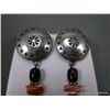 Image 3 : Sterling Silver Dangle Earrings w/ Bears-Marked PB Weight: 25.2 Grams Retail: $295.00