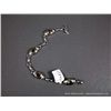 Image 1 : 18K Yellow Gold on Sterling Silver Bracelet w/ Topaz Gems-Marked CS Weight: 26.5 Grams Retail: $940.