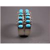 Image 3 : Sterling Silver Bracelet W/ Turquoise Stones- Marked Paul Livingston Weight: 75.4 Grams Retail: $595