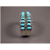 Image 5 : Sterling Silver Bracelet W/ Turquoise Stones- Marked Paul Livingston Weight: 75.4 Grams Retail: $595