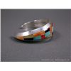 Image 3 : Sterling Silver Bracelet W/ Inlaid Multi Color Stones-Marked KK Weight: 32 Grams Retail: $650.00