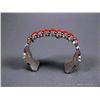 Image 4 : Sterling Silver Cuff Bracelet w/ Coral/Lapis Stones-Marked ERB Weight: 112.9 Grams Retail: $1,495.00