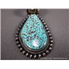 Image 2 : Navajo Sterling Silver Turquoise Pendant-Marked Rudy Willie Weight: 21.7 Grams Retail: $695.00