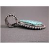Image 4 : Navajo Sterling Silver Turquoise Pendant-Marked Rudy Willie Weight: 21.7 Grams Retail: $695.00