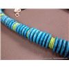 Image 5 : Turquoise Stone Necklace w/ Sterling Silver Clasp Weight: 163.2 Grams Retail: $295.00