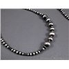 Image 3 : Sterling Silver Beaded Necklace Weight: 90.7 Grams Retail: $895.00