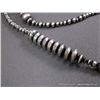 Image 4 : Sterling Silver Beaded Necklace Weight: 90.7 Grams Retail: $895.00