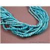 Image 3 : Multi Strand Turquoise like Necklace w/ Sterling Silver Ends Weight: 90.6 Grams Retail: $1,395.00