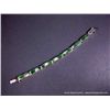 Image 2 : Sterling Silver Bracelet w/ Inlaid Turquoise- Marked C Weight: 29.5 Grams Retail: $699.00