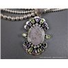 Image 3 : Multi-Colored Stone Sterling Silver Necklace- Marked Paul Livingston Weight: 81.8 Grams Retail: $1,4