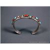 Image 4 : Sterling Silver Bracelet w/ Multicolored Stone- Marked R. Bennett Weight: 34.8 Grams Retail: $360.00