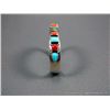 Image 5 : Sterling Silver Bracelet w/ Multicolored Stone- Marked R. Bennett Weight: 34.8 Grams Retail: $360.00