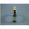 Image 3 : Sterling Silver Bracelet w/ Multicolored Stone- marked R. Bennett Weight: 39.4 Grams Retail: $595.00