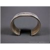 Image 4 : Stamped Southwest Sterling Silver Bracelet-Thomas GL Weight: 102.1 Grams Retail: $440.00