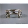 Image 6 : Stamped Southwest Sterling Silver Bracelet-Thomas GL Weight: 102.1 Grams Retail: $440.00