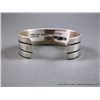 Image 6 : 14K Yellow Gold on Sterling Silver Stamped Bracelet-Marked B. Morgan Weight: 56.8 Grams Retail: $440