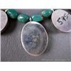 Image 9 : Beaded Turquoise Sterling Silver Necklace w/ Purple Stones-Marked Shay Weight: 61.5 Grams Retail: $5