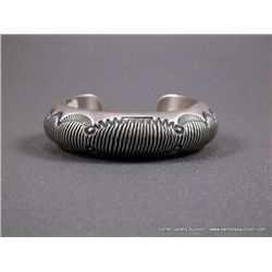 Stamped Sterling Silver Bracelet-Marked E. Bilagody Weight: 49.2 Grams Retail: $495.00