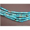 Image 3 : Turquoise and Sterling Silver Beaded Necklace Weight: 135.2 Grams Retail: $695.00