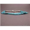 Image 7 : Turquoise and Sterling Silver Beaded Necklace Weight: 135.2 Grams Retail: $695.00