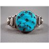 Image 2 : Sterling Silver Bracelet w/ Turquoise Weight: 53.2 Grams Retail: $ 495.00