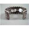 Image 6 : Stamped Sterling Silver Bracelet w/ Red Stone Weight: 120.4 Grams Retail: $ 1,200.00