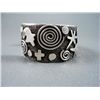 Image 4 : Sterling Silver Sand Cast Bracelet Weight: 90.6 Grams Retail: $ 795.00
