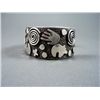 Image 5 : Sterling Silver Sand Cast Bracelet Weight: 90.6 Grams Retail: $ 795.00