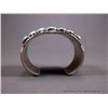 Image 4 : Sterling Silver Bracelet w/ Turquoise Stones - Marked R Weight: 107.5 Grams Retail: $775.00