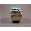 Image 5 : Sterling Silver Bracelet w/ Turquoise Stones - Marked R Weight: 107.5 Grams Retail: $775.00