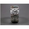 Image 3 : Sterling Silver Bracelet w/ Turquoise Stone -Marked M. Spencer Weight: 58.9 Grams Retail: $600.00