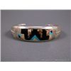 Image 1 : Sterling Inlaid Multi Colored Stone Bracelet- Marked CHEE Weight: 39.1 Grams Retail: $810.00