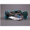 Image 5 : Sterling Bangle Bracelet w/ Turquoise-Marked Julie Fenton Young Weight: 63.7 Grams Retail: $1,450.00