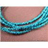 Image 3 : Small Nugget Turquoise 5 Strand Necklace w/ Sterling Silver Clasp Weight: 50.1 Grams Retail: $360.00