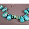 Image 3 : Turquoise Nugget Necklace w/ Sterling Silver Accents Weight: 152 Grams Retail: $960.00