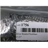 Image 9 : Sterling Silver Beaded Necklace-Stamped w/ NM Sign Weight: 143.1 Grams Retail: $1,800.00