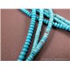 Image 7 : Multi-Strand Turquoise Beaded Necklace w/ Sterling Silver Pendant-Marked L. Juan Weight: 71.1 Grams 