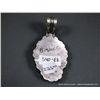 Image 5 : Sterling Silver Pendant w/ Turquoise Stones- Marked R. Bennett Weight: 63.3 Grams Retail: $2,200.00