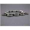 Image 3 : Stamped Sterling Silver Chain Bracelet Weight: 45.6 Grams Retail: $525.00