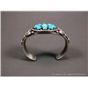 Image 4 : Sterling Silver Bracelet w/ Turquoise Blossom Stones- Marked Ray Bennett Weight: 71.1 Grams Retail: 